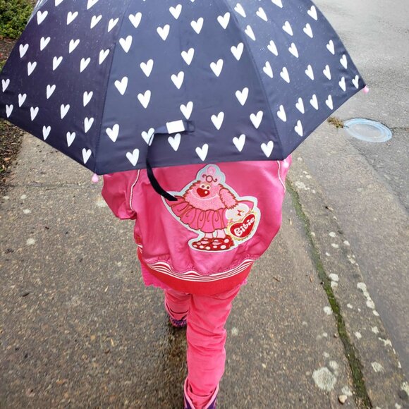 Vintage Oilily Bibie Satin Bomber Jacket Kids Size 116 / 6y - Picture 11 of 11